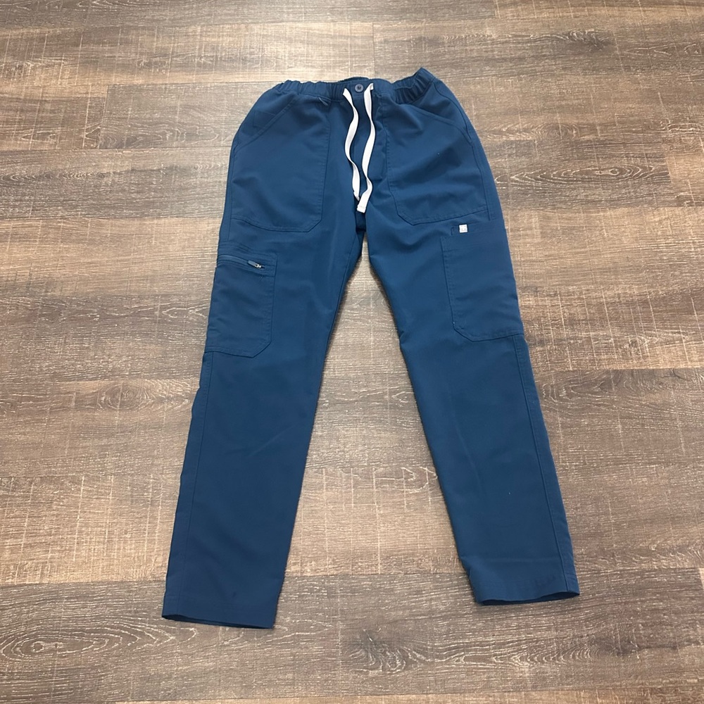 Figs Navy Cargo Pants for Women
